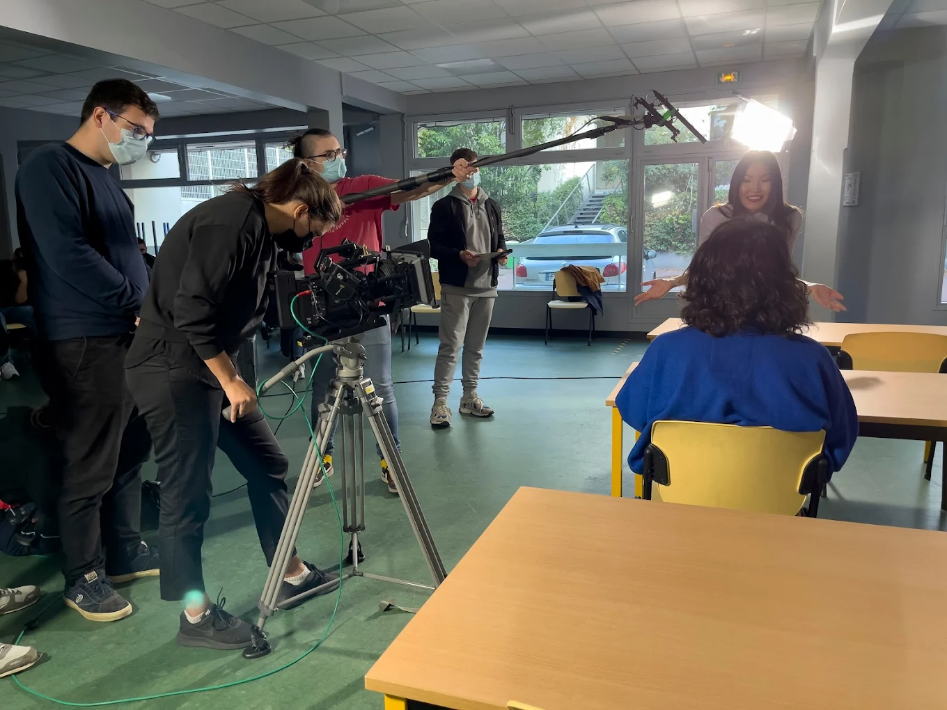 Film making moment